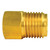 Brass Adapter, Female(7/16-24 Inverted), Male(9/16-18 Inverted) | AGSBLF-25
