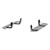 RidgeStep 6-1/2" x 53" Steel Running Boards, Select Dodge, Ram 1500, 2500, 3500 | AOR2055513