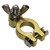 5/16" Stud Negative Brass Marine Battery Terminal | 113894N-11