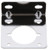 Mounting bracket for weatherproof receptacles, chrome plt, for 4 or 2 hole mount | 5258606048