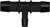 5/8" X 3/8" Plastic Tee Hose Connector | GAT28636