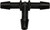3/16" Plastic Tee Hose Connector | GAT28584