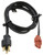 Repl cord, 120V, Straight, Silicone, Peanut shaped htr term, 5' (1.5m) long | 5253600005