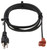 Repl cord, 120V Silicone peanut shaped htr term, 90 Deg angled, 94"(2.4m) long | 5253600021