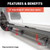 ActionTrac 87.6" Powered Running Boards (No Brackets) | AOR3025183