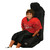 Seat Defender 58" x 23" Removable Waterproof Black Bucket Seat Cover | AOR3142-09