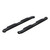 4" Black Steel Oval Side Bars, Select Ford Excursion, F-250, F-350 Super Duty | AORS223006