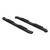 4" Black Steel Oval Side Bars, Select Ford Excursion, F-250, F-350 Super Duty | AORS223006