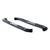 3" Round Black Steel Side Bars, Select Honda Ridgeline | AOR206005