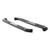 3" Round Black Steel Side Bars, Select Honda Ridgeline | AOR206005