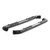 3" Round Black Steel Side Bars, Select Honda Ridgeline | AOR206005