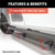 ActionTrac 83.6" Powered Running Boards (No Brackets) | AOR3025179