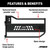 Jeep Wrangler JL, Gladiator Aluminum Front Tube Doors | AOR1500200