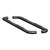 3" Round Black Steel Side Bars, Select Ram 1500 | AOR205045