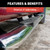 4" Polished Stainless Oval Side Bars, Select Dodge, Ram 1500, 2500, 3500 | AORS225041-2