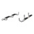 4" Polished Stainless Oval Side Bars, Select Dodge, Ram 1500, 2500, 3500 | AORS225041-2