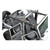 Seat Defender 58" x 55" Removable Waterproof Grey Bench Seat Cover | AOR3146-01
