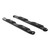 4" Black Steel Oval Side Bars, Select Silverado, Sierra 1500, 2500, 3500 | AORS224009