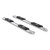4" Polished Stainless Oval Side Bars, Select Ford F-150 | AORS223039-2
