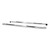 3" Round Polished Stainless Side Bars, Select Ford F-150 | AOR203039-2
