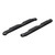 4" Black Steel Oval Side Bars, Select Dodge, Ram 1500 | AORS225040