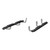 4" Black Steel Oval Side Bars, Select Dodge, Ram 1500 | AORS225040