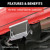 ActionTrac Mounting Brackets; Incl. Mounting Brackets And Hardware Only; Running Boards Sold Separately; Textured Black Powder Coat; Carbon Steel; | AOR3025181