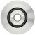 Black Hat Front Coated Disc Brake Rotor | ACD18A2652