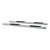 4" Polished Stainless Oval Side Bars, Select Ford F-250, F-350 Super Duty | AORS223005-2