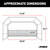 AdvantEDGE 5-1/2" Black Aluminum Bull Bar, Select Ford F-150 | AOR2163000