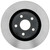 Black Hat Front Coated Disc Brake Rotor | ACD18A2660