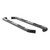 3" Round Black Steel Side Bars, Select Toyota Tundra | AOR202013