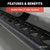 Rocker Step Running Boards, Select Jeep Wrangler JL 2-Door | AOR2074119