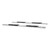 4" Polished Stainless Oval Side Bars, Select Ford Excursion, F-250, F-350 | AORS223006-2