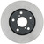 Black Hat Front Disc Brake Rotor | ACD18A2450