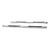 3" Round Polished Stainless Side Bars, Select Toyota Highlander | AOR202019-2