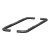 3" Round Black Steel Side Bars, Select Chevrolet Silverado, GMC Sierra 1500 | AOR204053