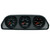 UTV Dash Gauge Kit 2-1/16", Oil Pressure/Water Temp/Voltmeter, 100PSI/300deg.F/18V | AUM7060