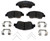 Silver (Advantage) Ceramic Front Brake Pad Set | ACD14D948CH