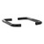 3" Round Black Steel Side Bars, Select Jeep Wrangler TJ | AOR35600
