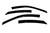 Ventvisor Deflector - Outside Mount, 4 pc. | AVS94847