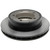 Black Hat Front Coated Disc Brake Rotor | ACD18A1419