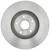 Black Hat Front Coated Disc Brake Rotor | ACD18A1104