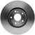 Black Hat Front Coated Disc Brake Rotor | ACD18A1095
