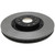 Black Hat Front Coated Disc Brake Rotor | ACD18A2449