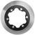 Black Hat Rear Coated Disc Brake Rotor | ACD18A2341