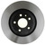 Black Hat Front Coated Disc Brake Rotor | ACD18A2724