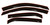 Ventvisor In-Channel Deflector - 4 pc. | AVS194166