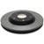 Black Hat Front Coated Disc Brake Rotor | ACD18A2448