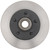 Black Hat Front Disc Brake Rotor and Hub Assembly | ACD18A57